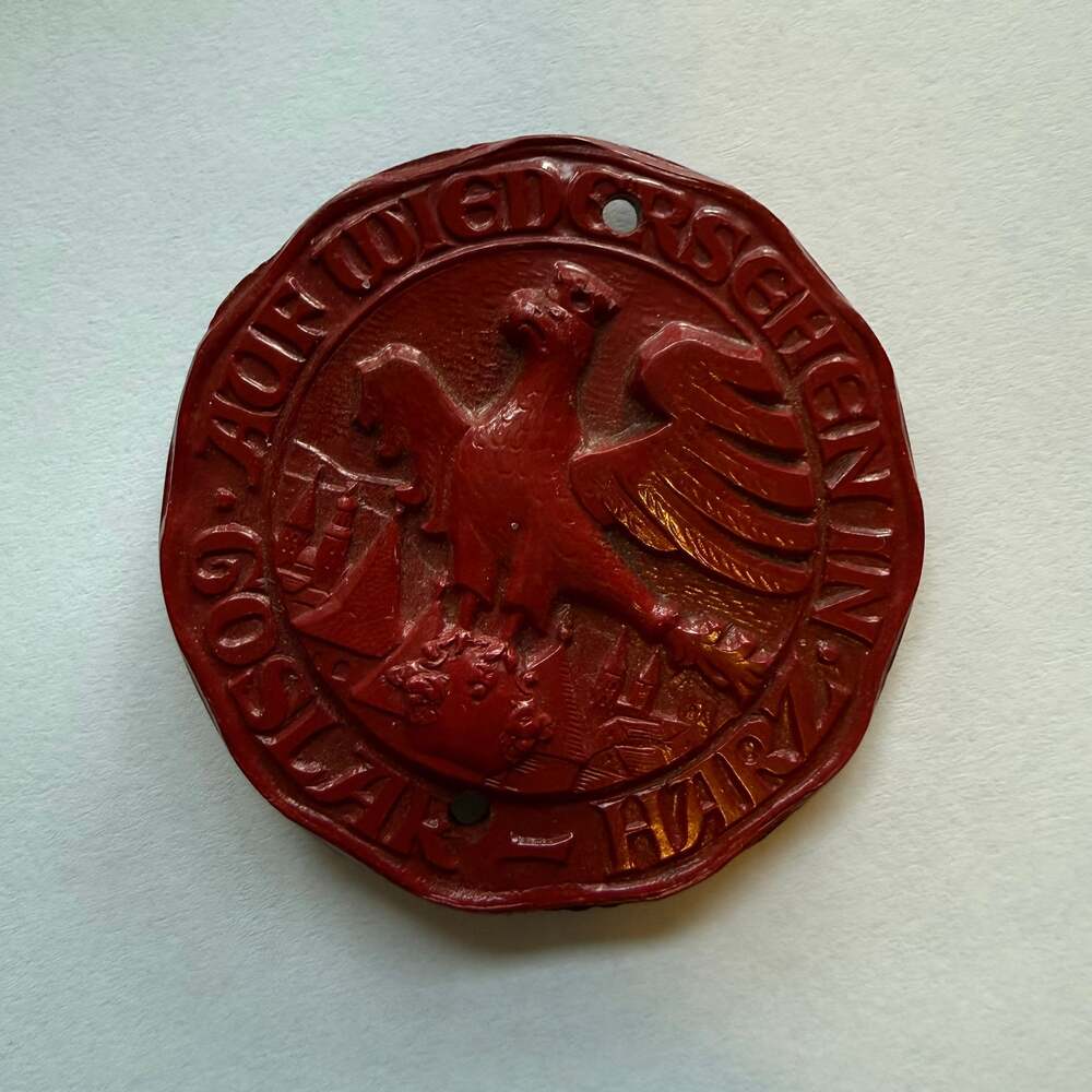 Reproduction of a Medieval Imperial Seal - Frankfurt Circa 1400